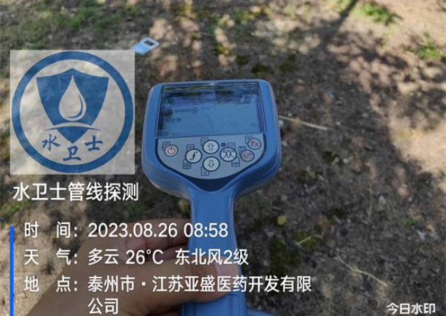 上海地埋电缆探测案例-江苏亚盛医药
